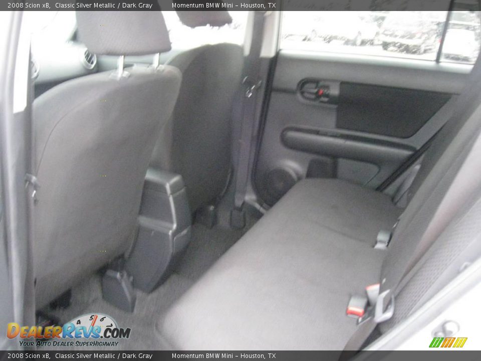 2008 Scion xB Classic Silver Metallic / Dark Gray Photo #12