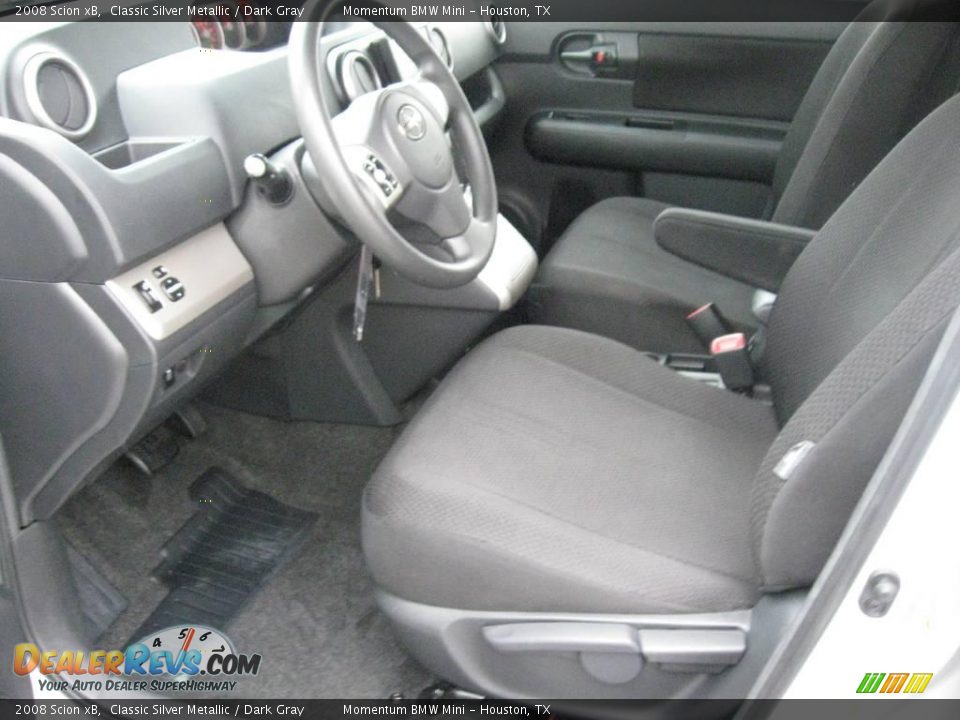 2008 Scion xB Classic Silver Metallic / Dark Gray Photo #13