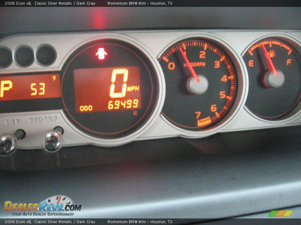 2008 Scion xB Classic Silver Metallic / Dark Gray Photo #15