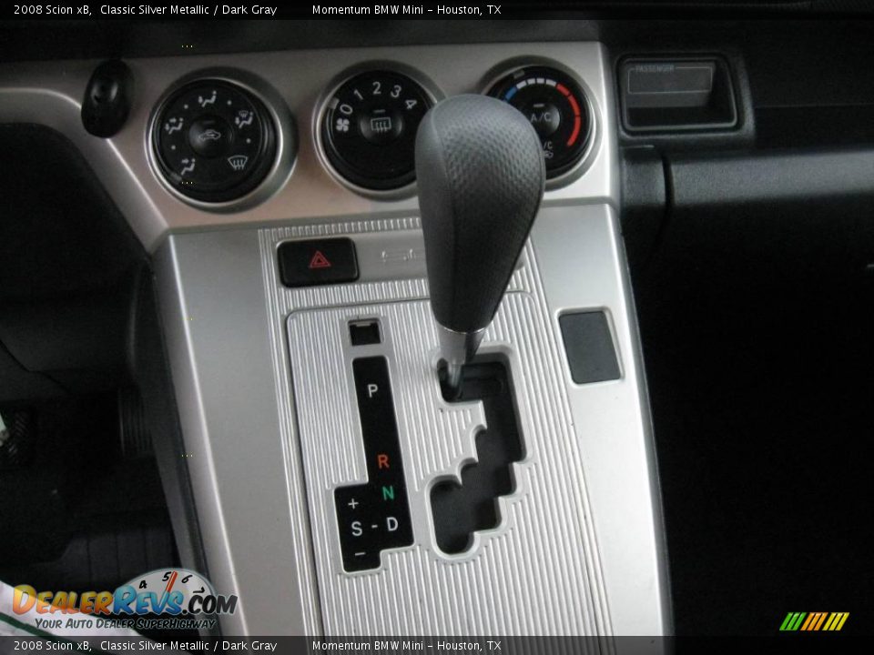 2008 Scion xB Classic Silver Metallic / Dark Gray Photo #16