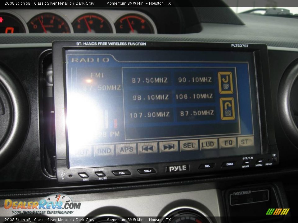 2008 Scion xB Classic Silver Metallic / Dark Gray Photo #17