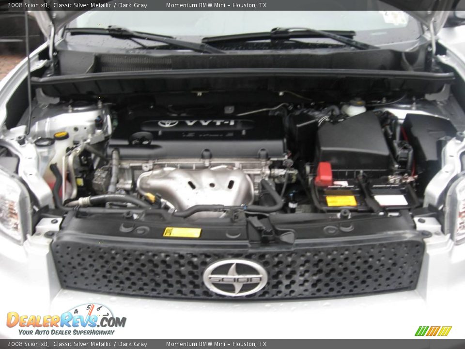 2008 Scion xB Classic Silver Metallic / Dark Gray Photo #19