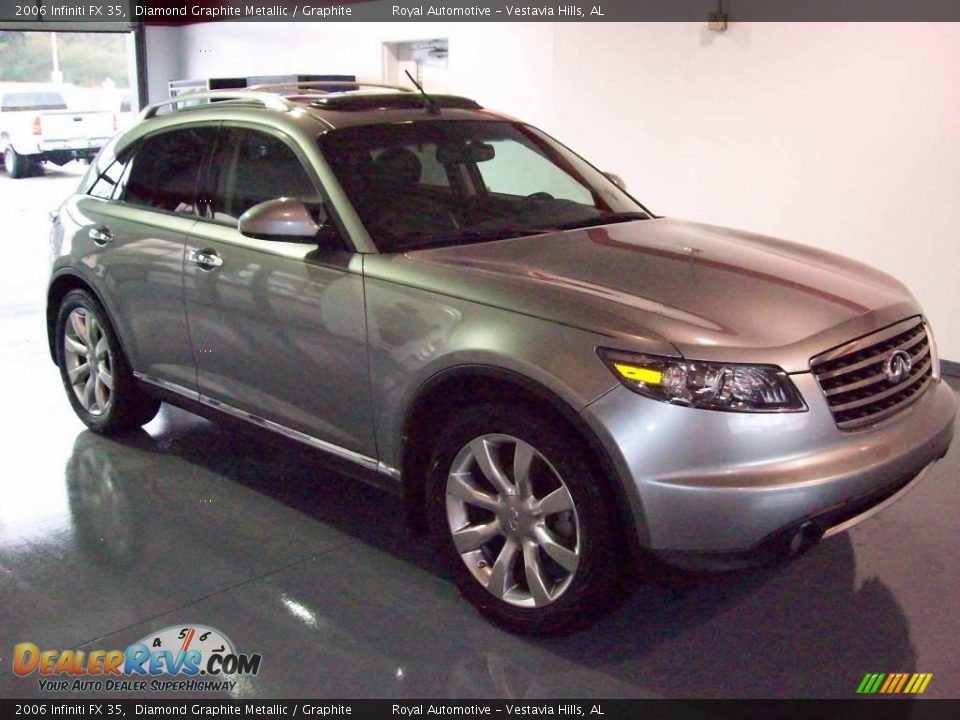2006 Infiniti FX 35 Diamond Graphite Metallic / Graphite Photo #1