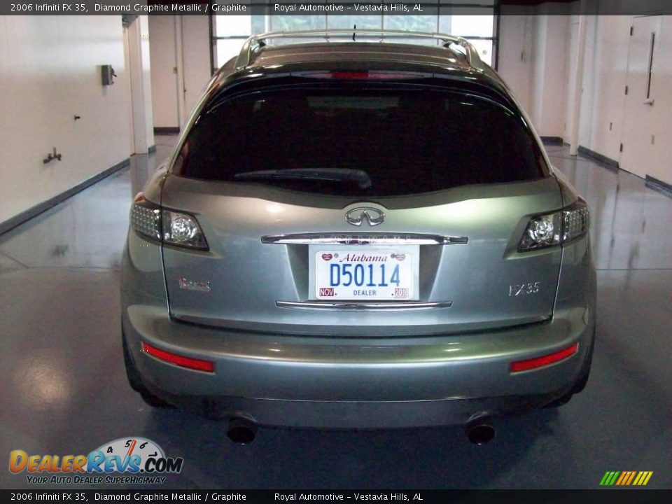 2006 Infiniti FX 35 Diamond Graphite Metallic / Graphite Photo #5