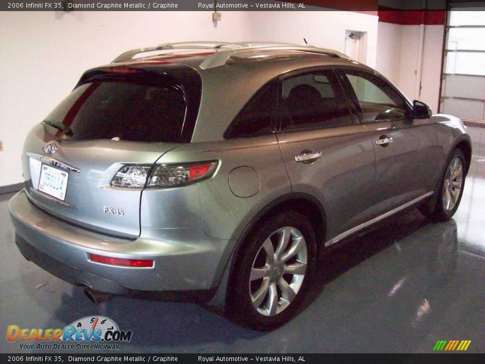 2006 Infiniti FX 35 Diamond Graphite Metallic / Graphite Photo #6