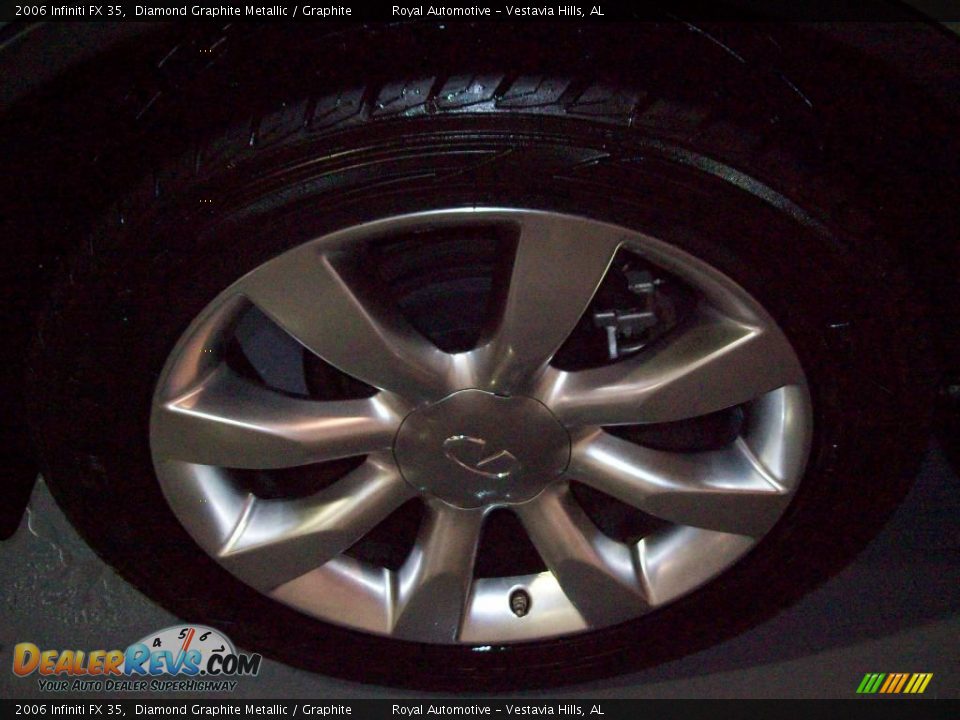 2006 Infiniti FX 35 Diamond Graphite Metallic / Graphite Photo #7