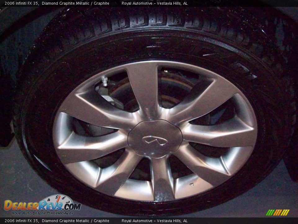 2006 Infiniti FX 35 Diamond Graphite Metallic / Graphite Photo #9