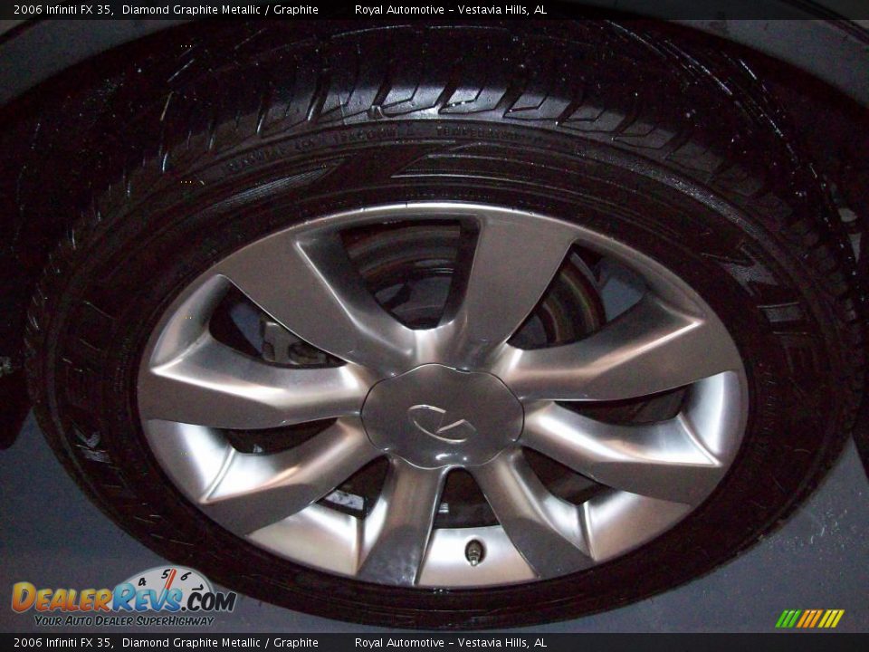 2006 Infiniti FX 35 Diamond Graphite Metallic / Graphite Photo #10