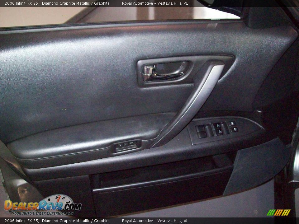 2006 Infiniti FX 35 Diamond Graphite Metallic / Graphite Photo #11