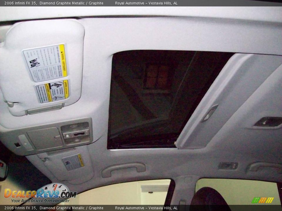 2006 Infiniti FX 35 Diamond Graphite Metallic / Graphite Photo #18