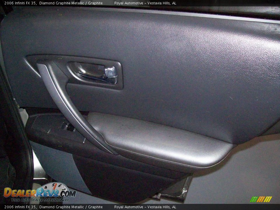 2006 Infiniti FX 35 Diamond Graphite Metallic / Graphite Photo #24