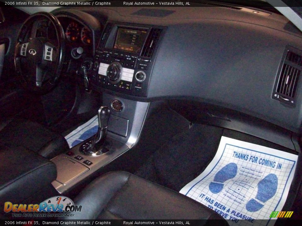 2006 Infiniti FX 35 Diamond Graphite Metallic / Graphite Photo #27