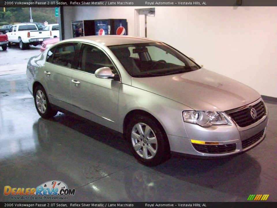 2006 Volkswagen Passat 2.0T Sedan Reflex Silver Metallic / Latte Macchiato Photo #1