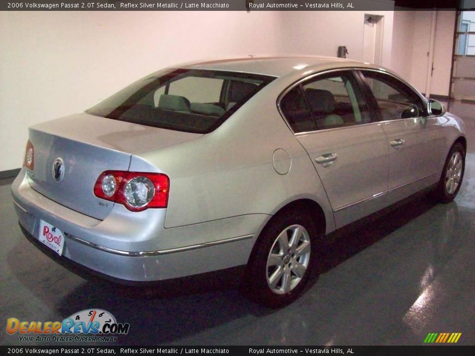2006 Volkswagen Passat 2.0T Sedan Reflex Silver Metallic / Latte Macchiato Photo #6