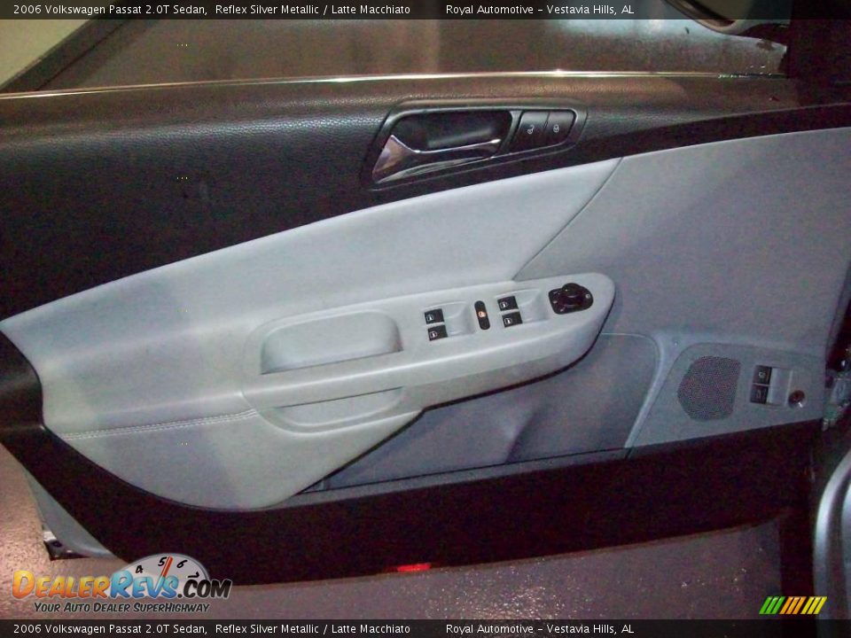 2006 Volkswagen Passat 2.0T Sedan Reflex Silver Metallic / Latte Macchiato Photo #11