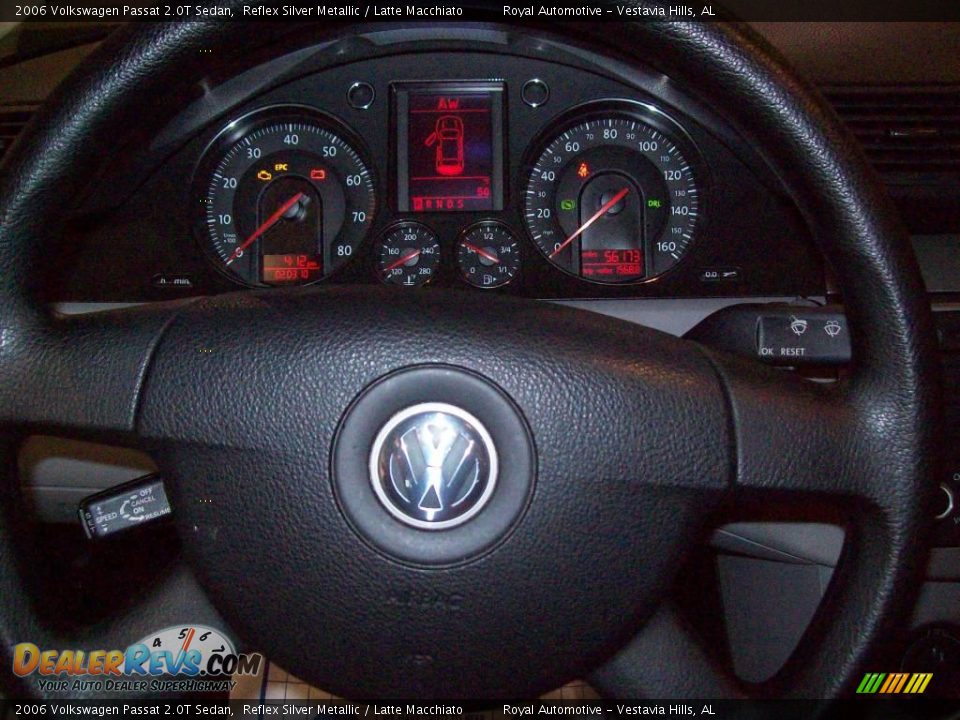 2006 Volkswagen Passat 2.0T Sedan Reflex Silver Metallic / Latte Macchiato Photo #14