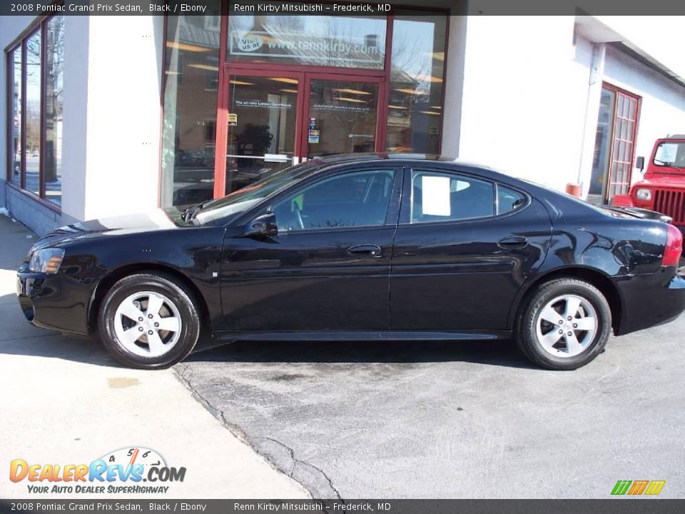 2008 Pontiac Grand Prix Sedan Black / Ebony Photo #2