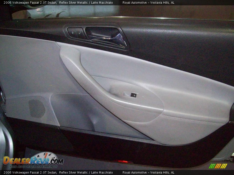 2006 Volkswagen Passat 2.0T Sedan Reflex Silver Metallic / Latte Macchiato Photo #25