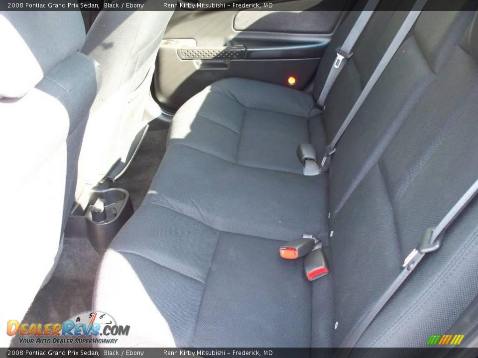 2008 Pontiac Grand Prix Sedan Black / Ebony Photo #14