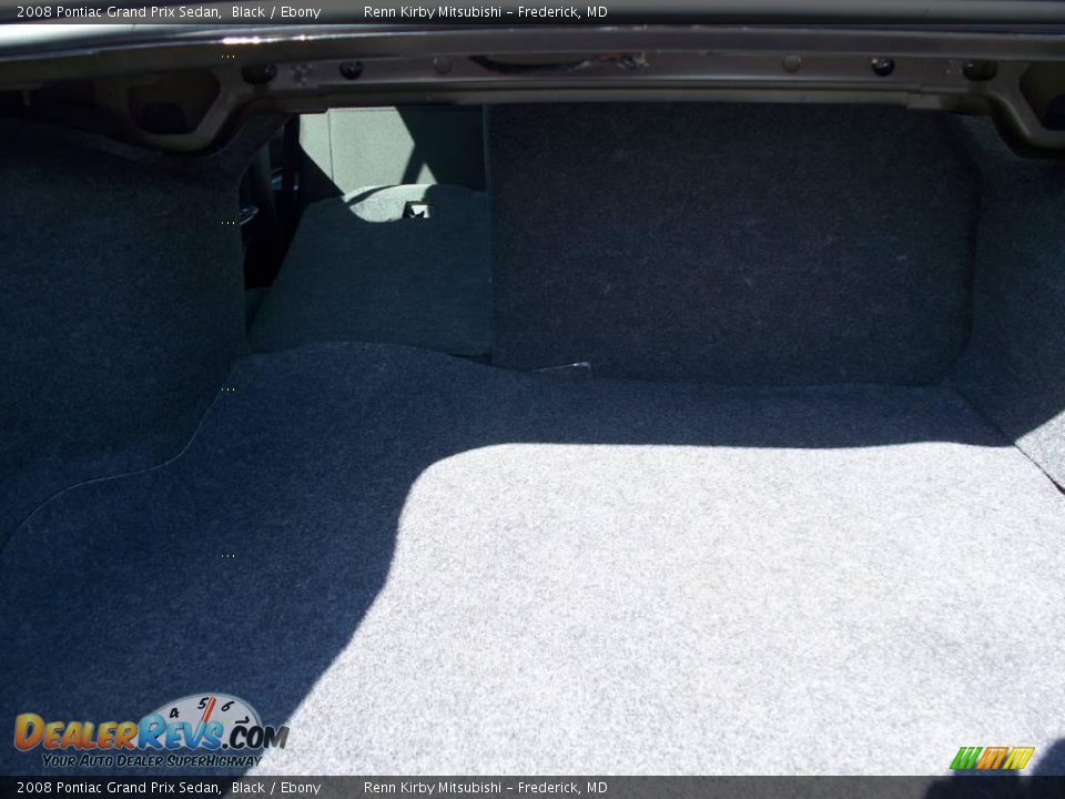 2008 Pontiac Grand Prix Sedan Black / Ebony Photo #17