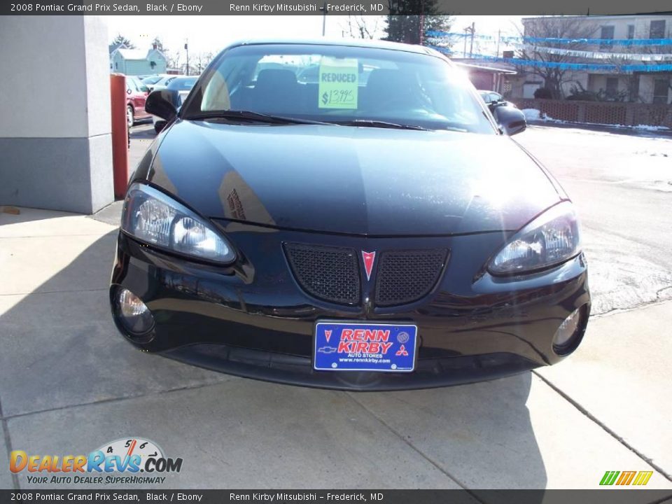 2008 Pontiac Grand Prix Sedan Black / Ebony Photo #23