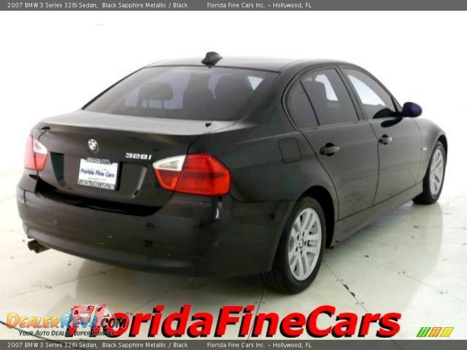 2007 BMW 3 Series 328i Sedan Black Sapphire Metallic / Black Photo #2