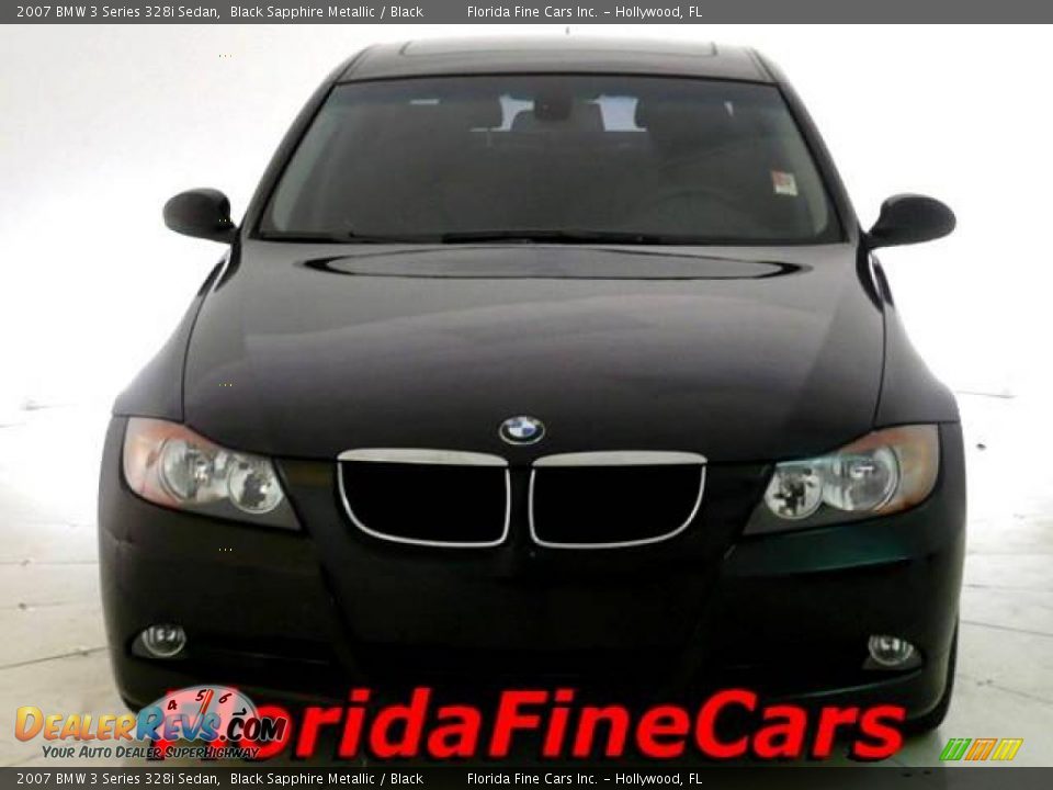 2007 BMW 3 Series 328i Sedan Black Sapphire Metallic / Black Photo #5