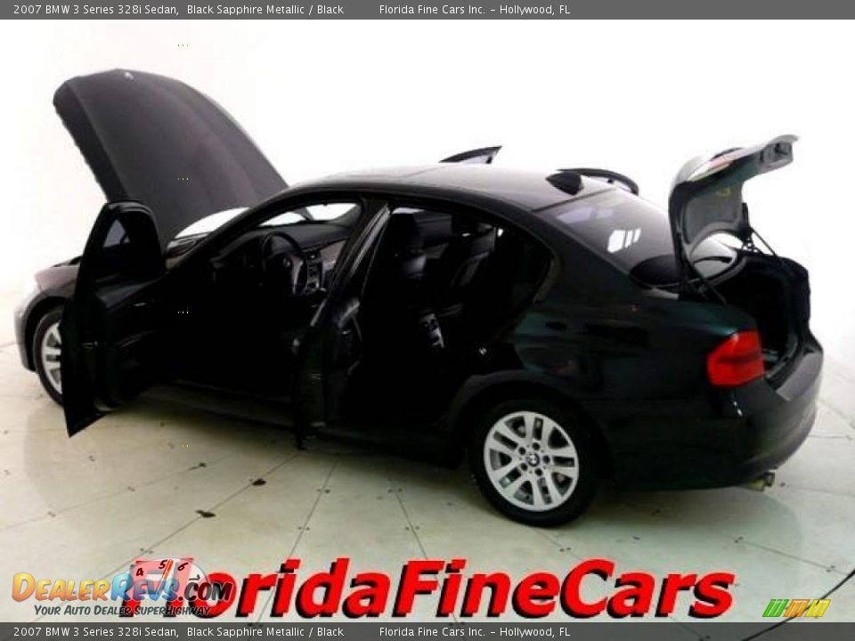 2007 BMW 3 Series 328i Sedan Black Sapphire Metallic / Black Photo #8