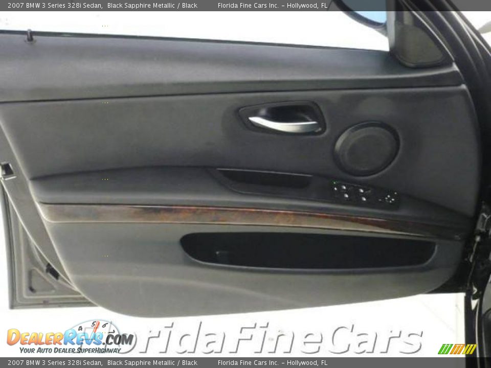 2007 BMW 3 Series 328i Sedan Black Sapphire Metallic / Black Photo #11