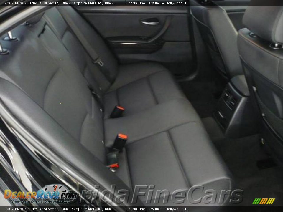 2007 BMW 3 Series 328i Sedan Black Sapphire Metallic / Black Photo #14