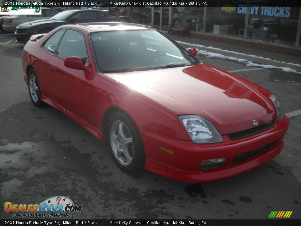 2001 Honda Prelude Type SH Milano Red / Black Photo #1