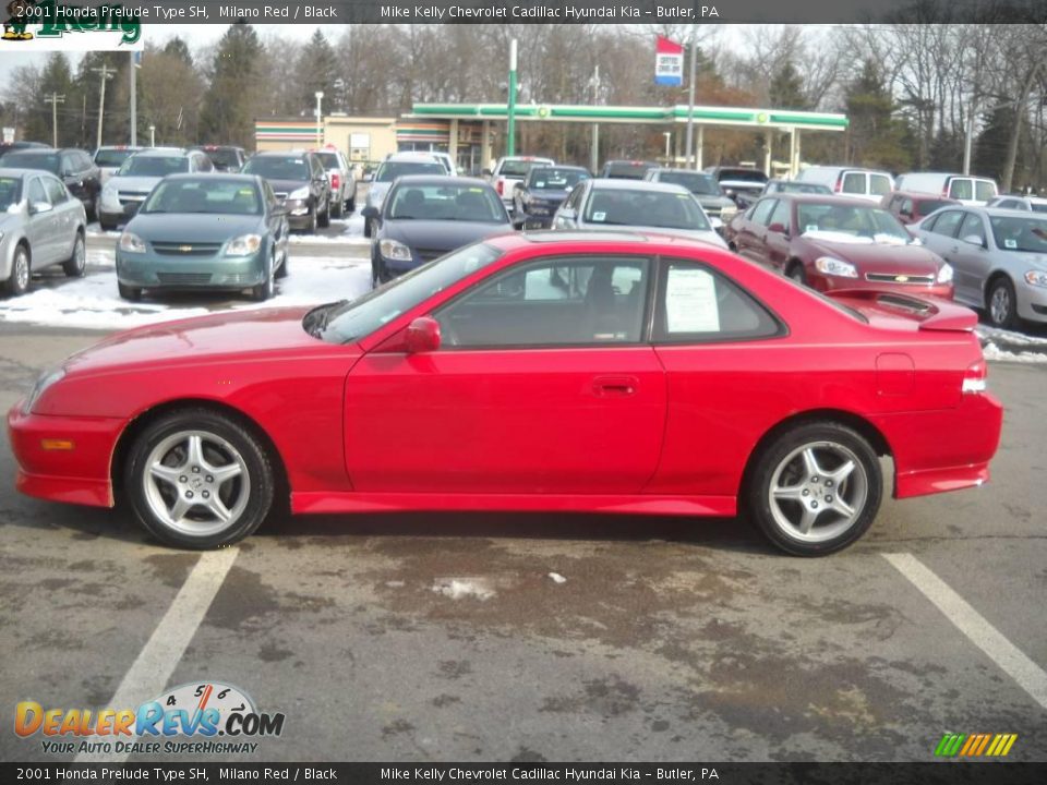 2001 Honda Prelude Type SH Milano Red / Black Photo #6