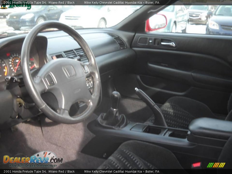 2001 Honda Prelude Type SH Milano Red / Black Photo #8