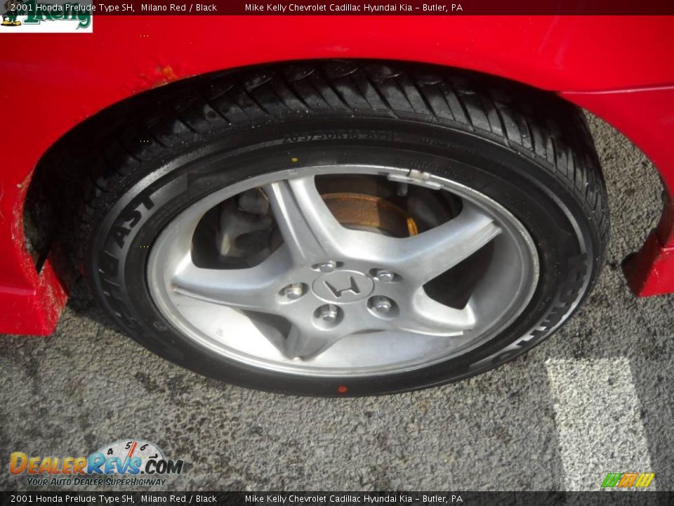 2001 Honda Prelude Type SH Milano Red / Black Photo #13