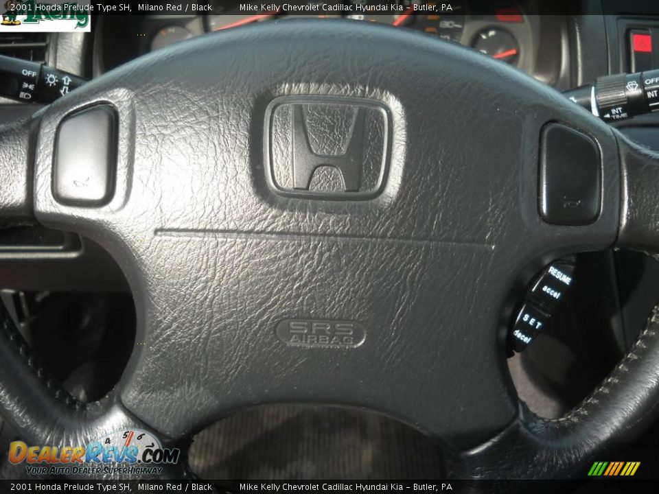2001 Honda Prelude Type SH Milano Red / Black Photo #19