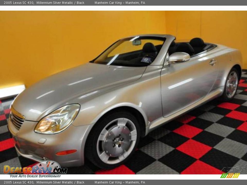2005 Lexus SC 430 Millennium Silver Metallic / Black Photo #1