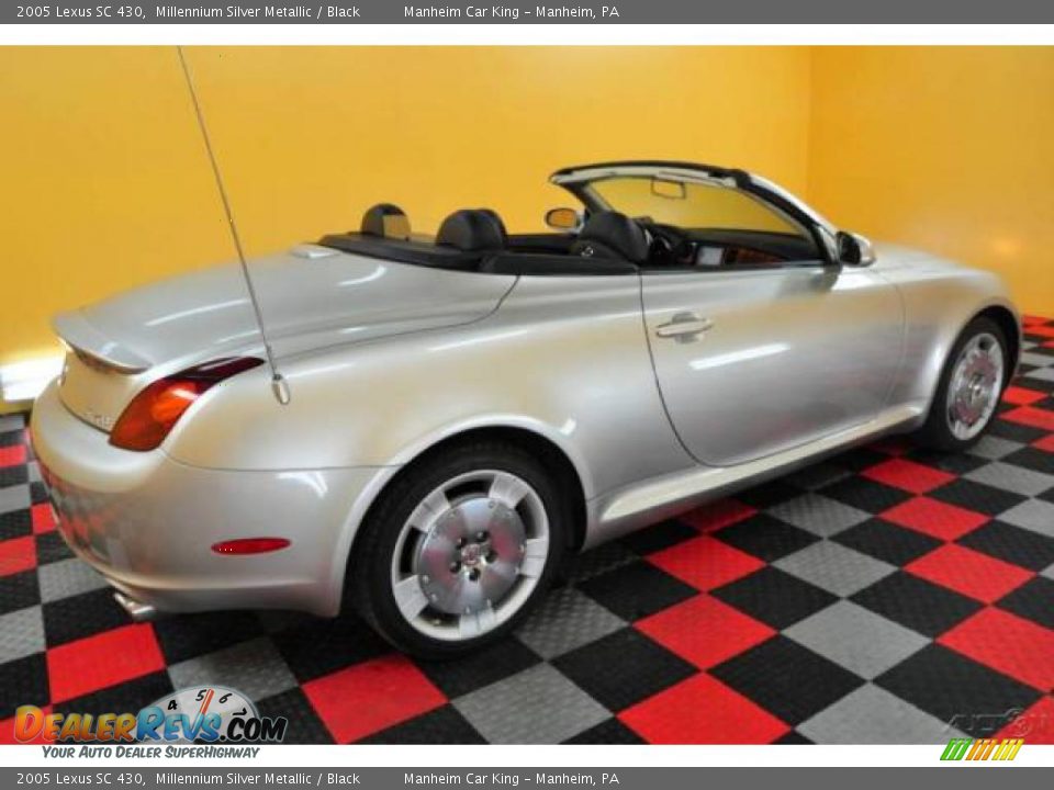 2005 Lexus SC 430 Millennium Silver Metallic / Black Photo #2