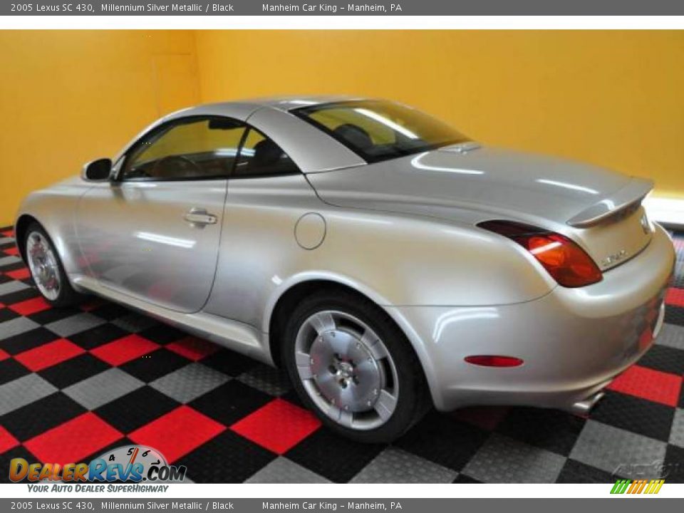 2005 Lexus SC 430 Millennium Silver Metallic / Black Photo #4
