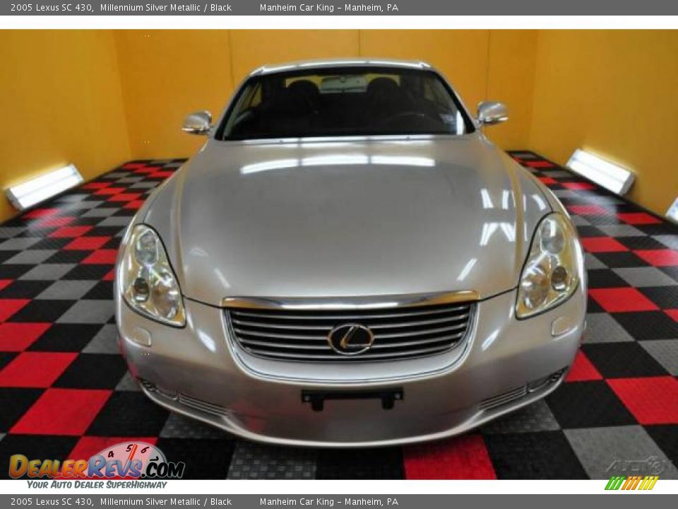 2005 Lexus SC 430 Millennium Silver Metallic / Black Photo #7