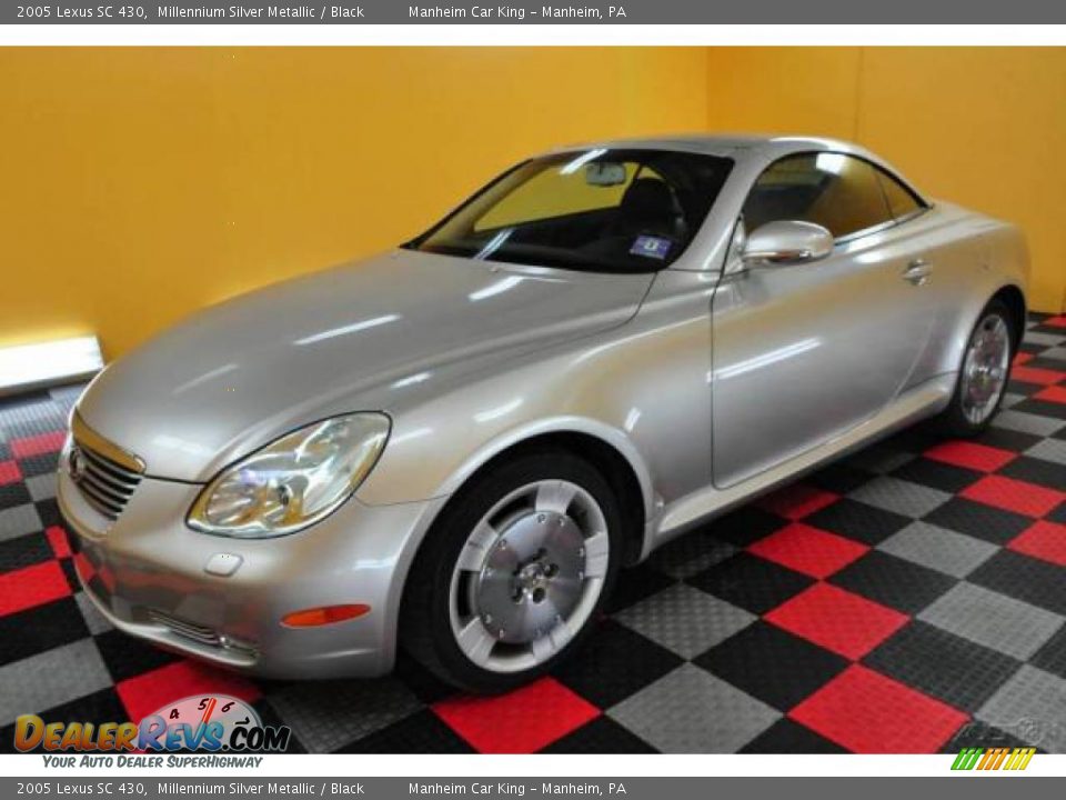 2005 Lexus SC 430 Millennium Silver Metallic / Black Photo #13
