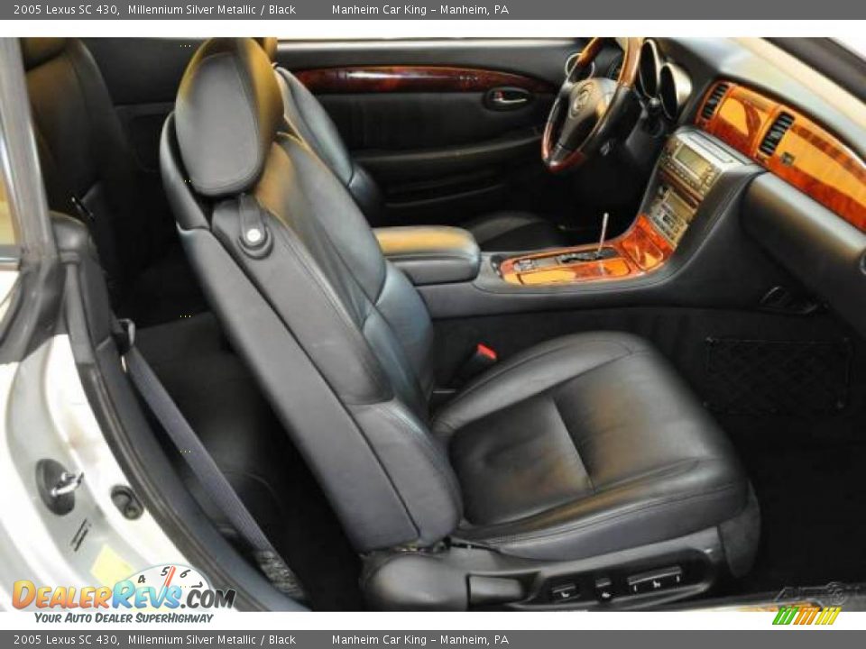2005 Lexus SC 430 Millennium Silver Metallic / Black Photo #14