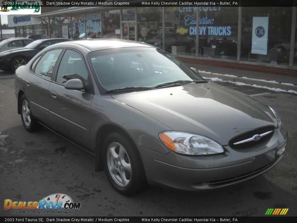 2003 Ford Taurus SE Dark Shadow Grey Metallic / Medium Graphite Photo #1