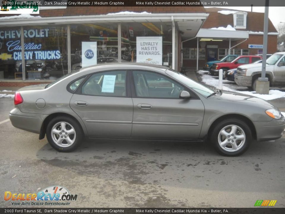 2003 Ford Taurus SE Dark Shadow Grey Metallic / Medium Graphite Photo #2