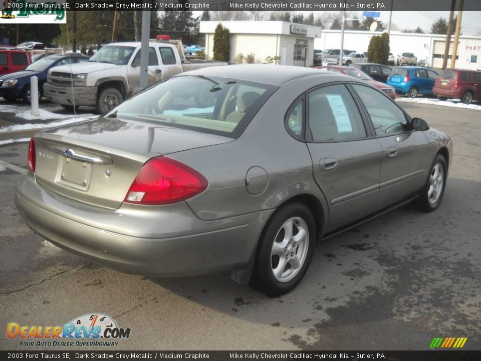 2003 Ford Taurus SE Dark Shadow Grey Metallic / Medium Graphite Photo #3