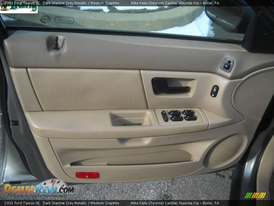 2003 Ford Taurus SE Dark Shadow Grey Metallic / Medium Graphite Photo #7