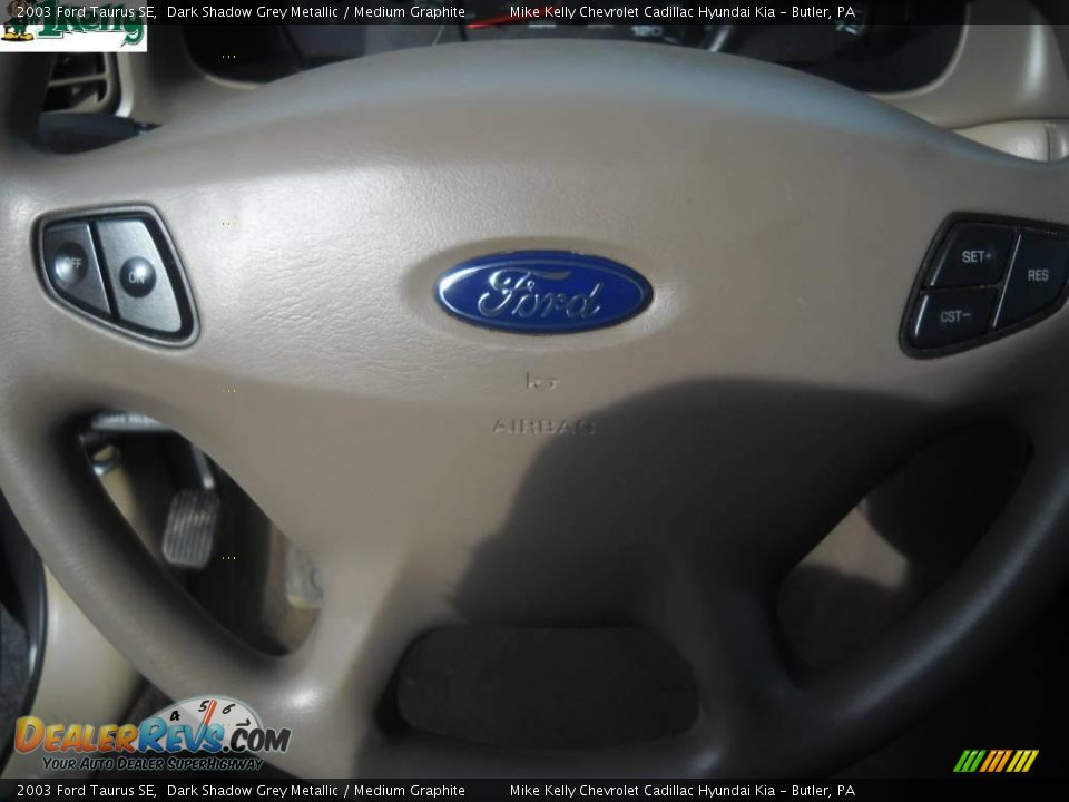 2003 Ford Taurus SE Dark Shadow Grey Metallic / Medium Graphite Photo #19