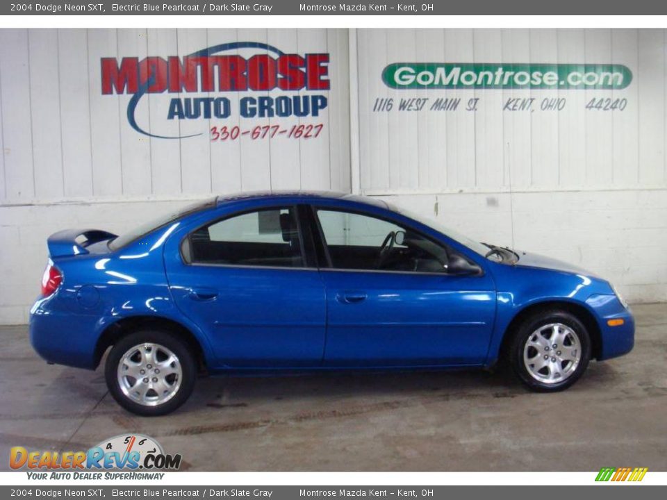 2004 Dodge Neon SXT Electric Blue Pearlcoat / Dark Slate Gray Photo #1