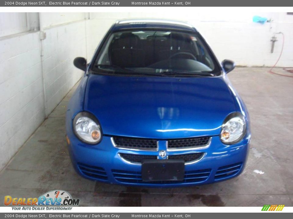 2004 Dodge Neon SXT Electric Blue Pearlcoat / Dark Slate Gray Photo #7
