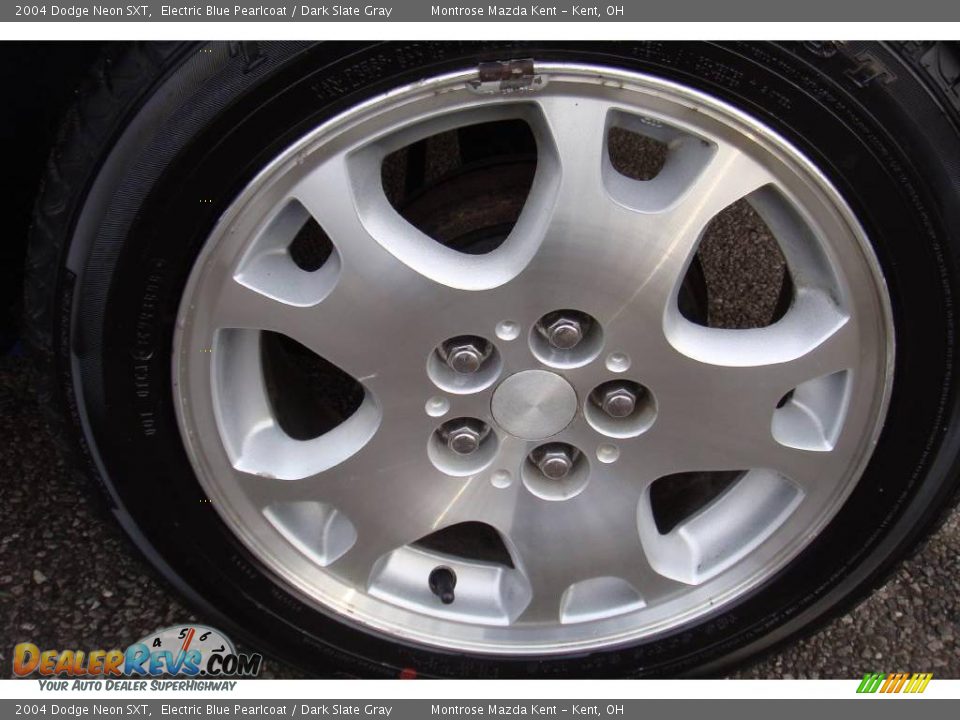 2004 Dodge Neon SXT Electric Blue Pearlcoat / Dark Slate Gray Photo #24