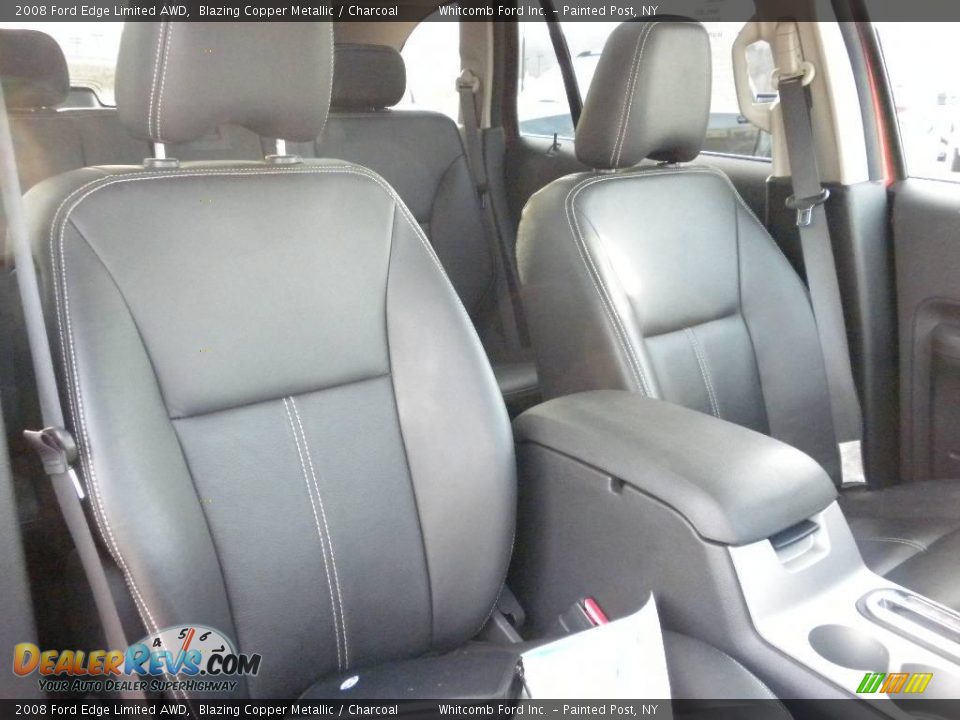 2008 Ford Edge Limited AWD Blazing Copper Metallic / Charcoal Photo #14